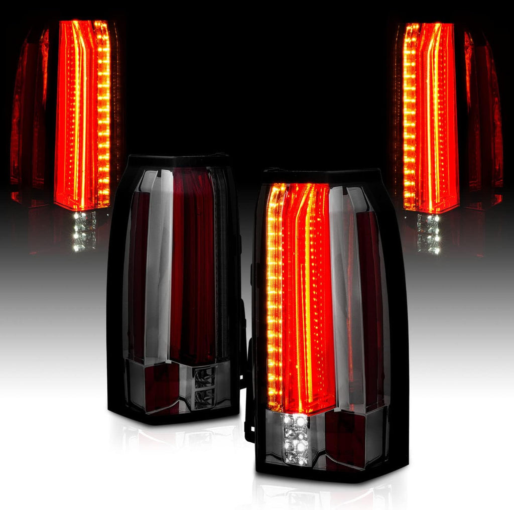 Black LED Parking Light Bar Brake and Reverse Tail Lights N946