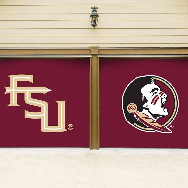 NCAA Single Garage Door Decor R451
