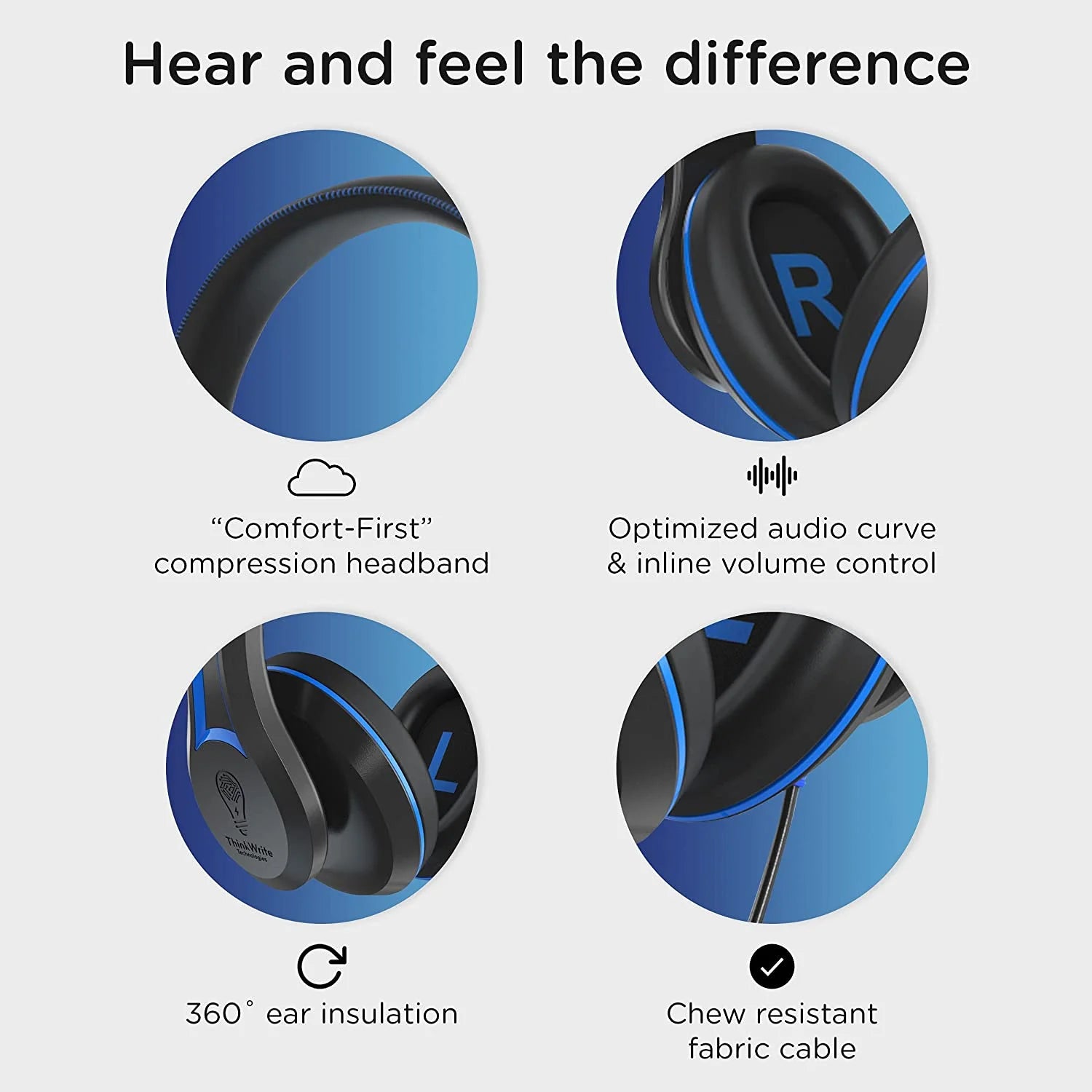 Over-Ear Noise Reducing Headphones (3.5mm Jack) N43383