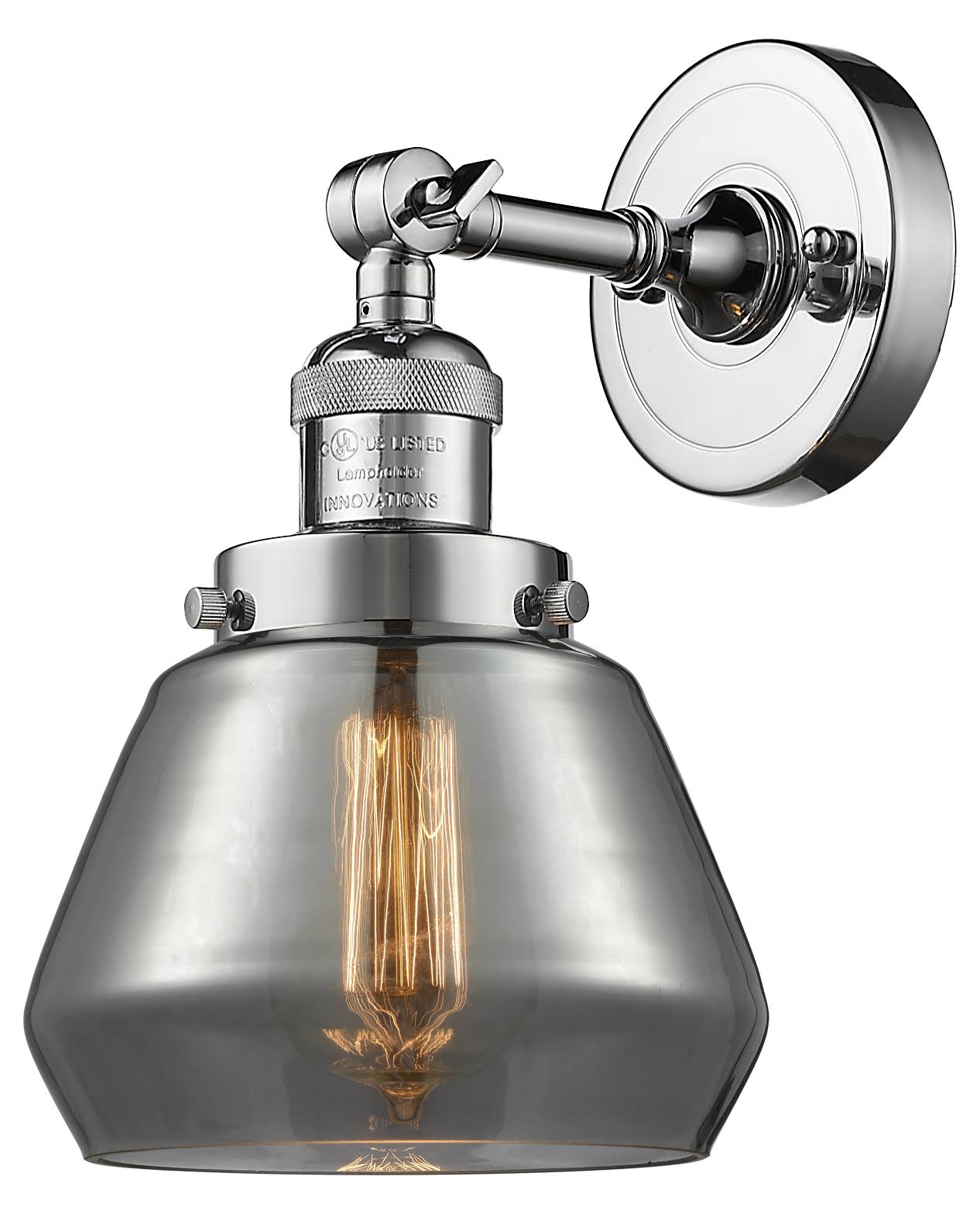 Chrome 1 Light Sconce I6792