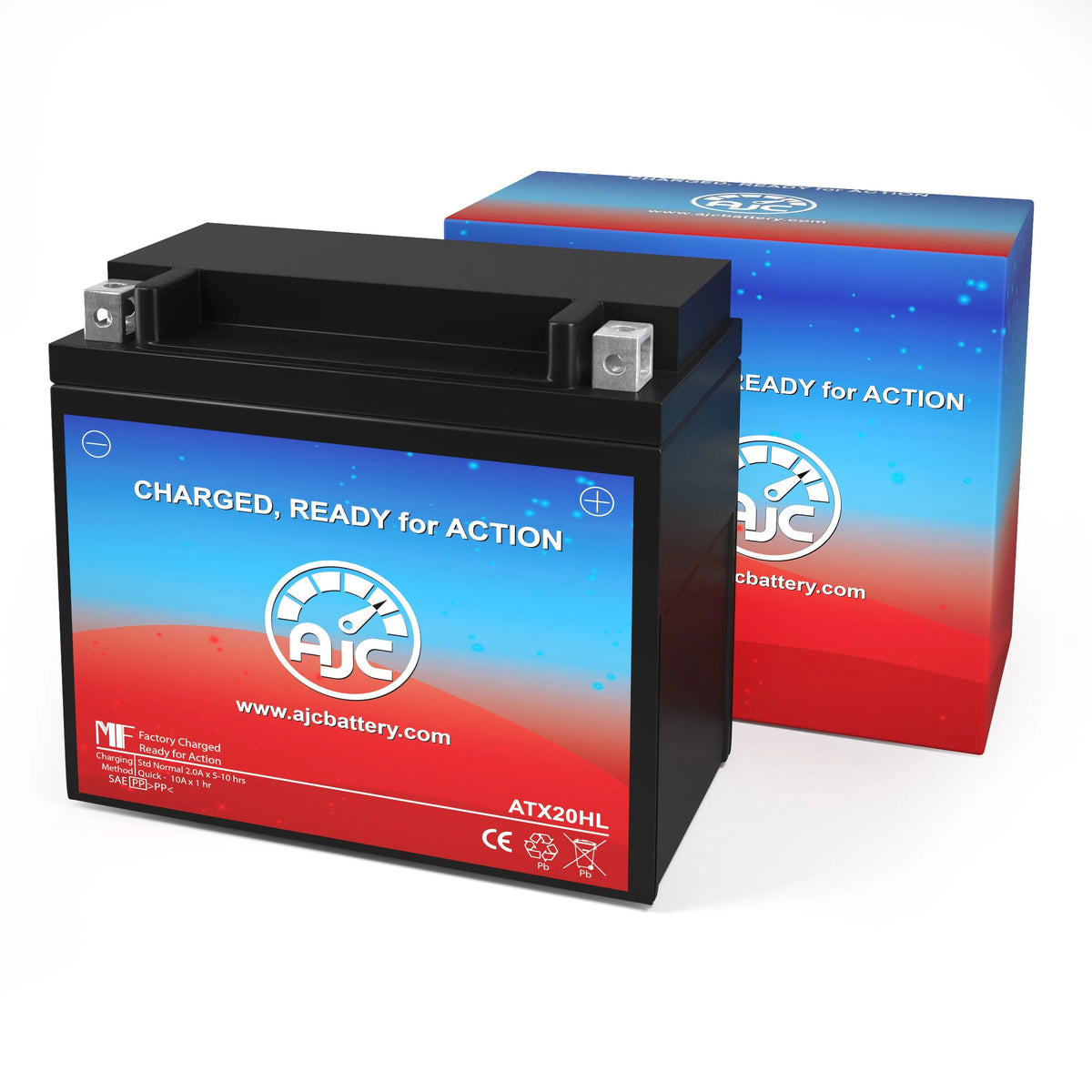 AJC Brand Replacement Snowmobile Battery E399