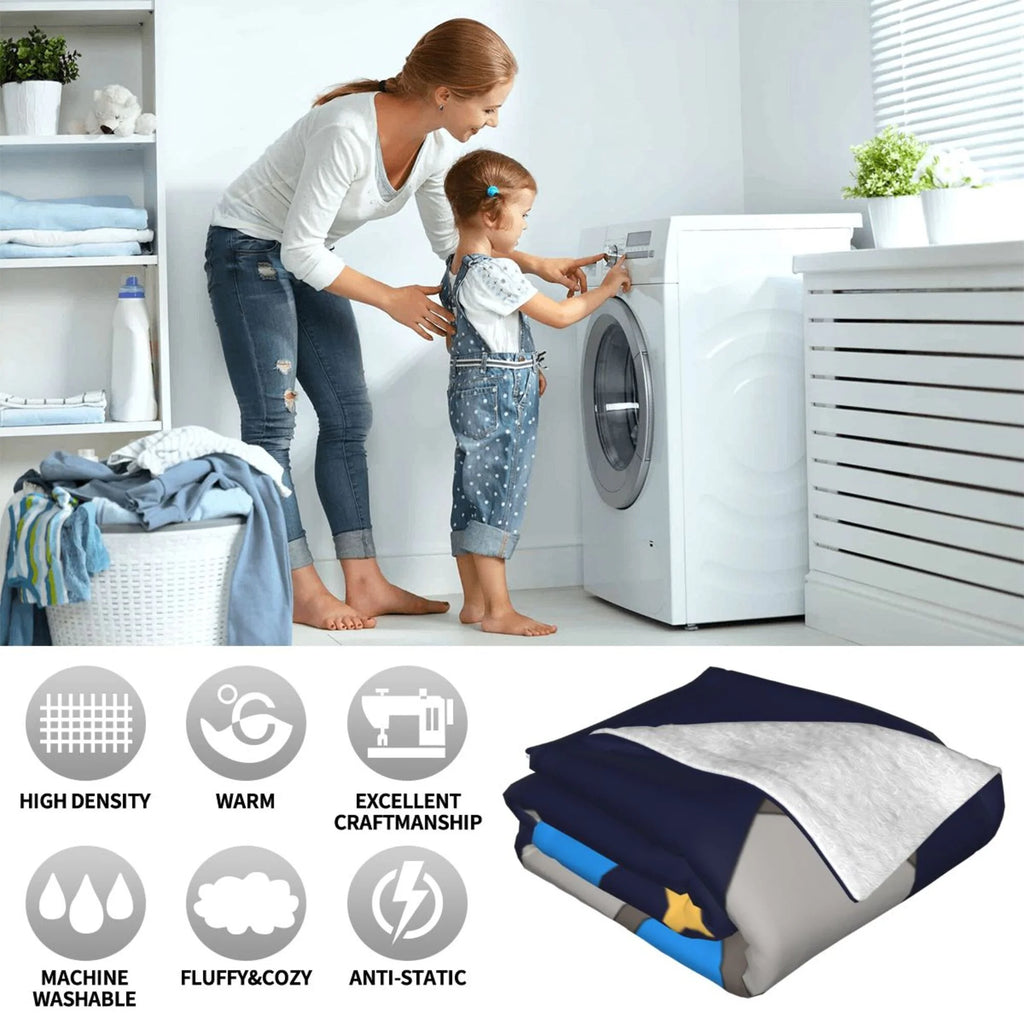 50" x 40" Plush Throw Blanket W688164