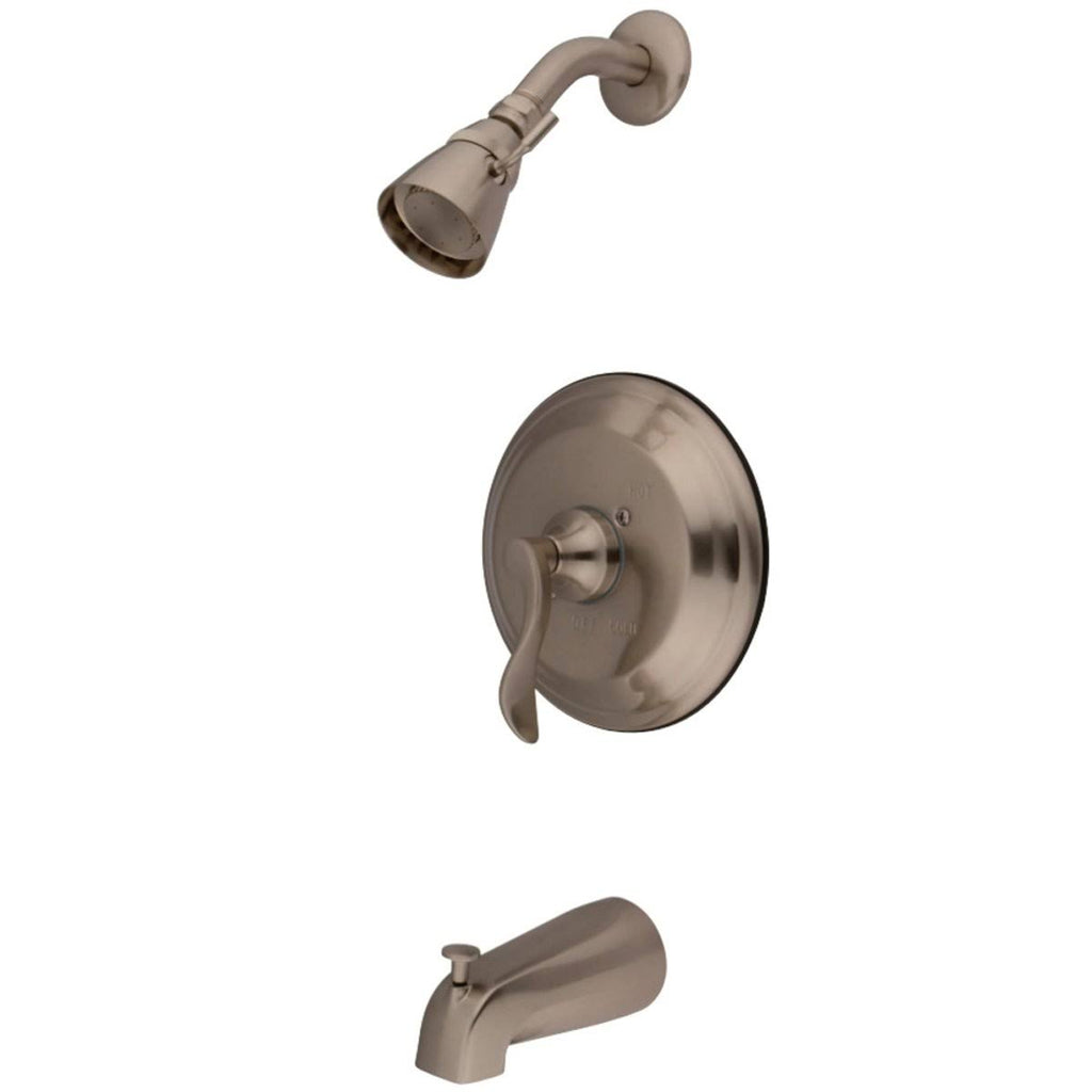 Polished Brass Tub & Shower Faucet W4406