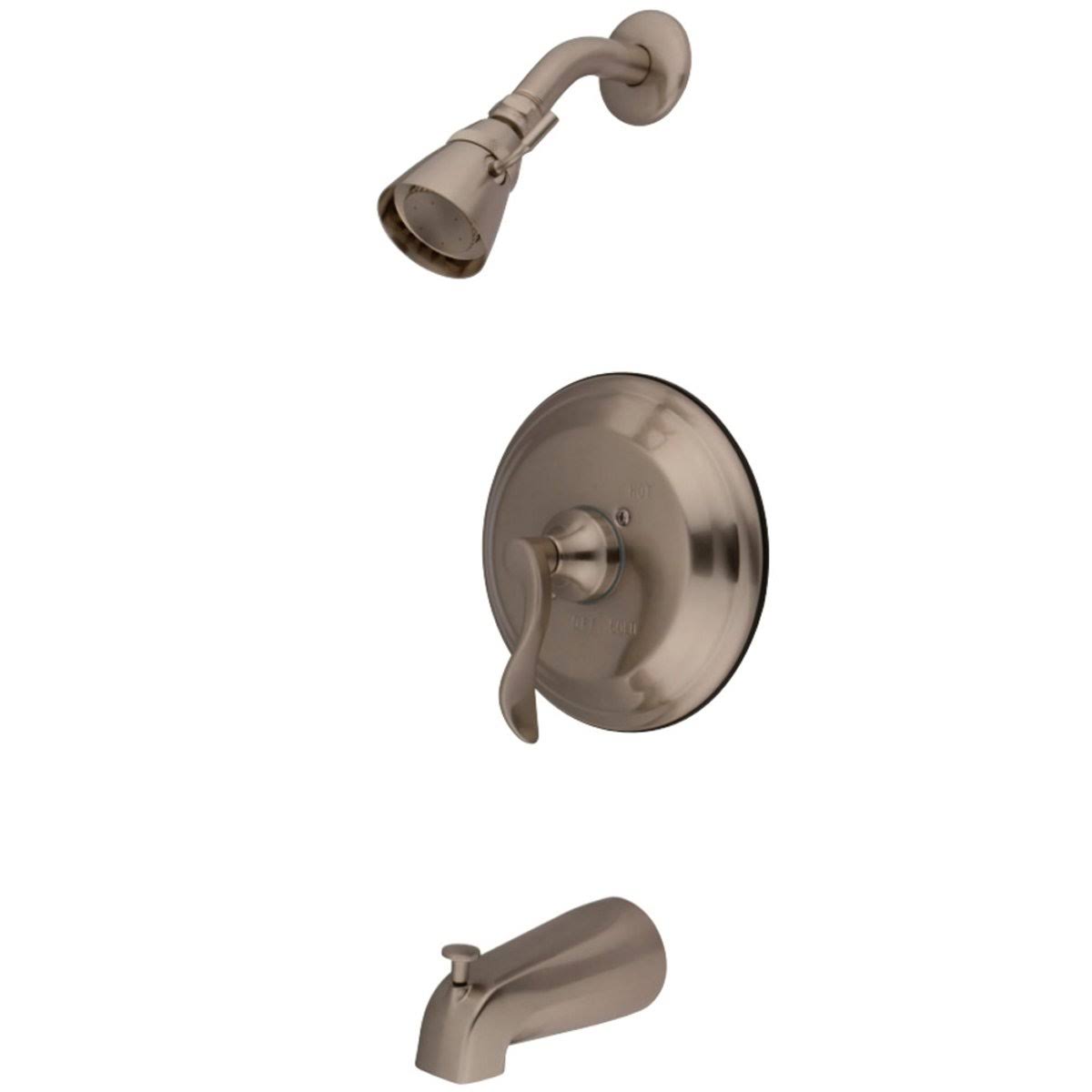 Polished Brass Tub & Shower Faucet W4406