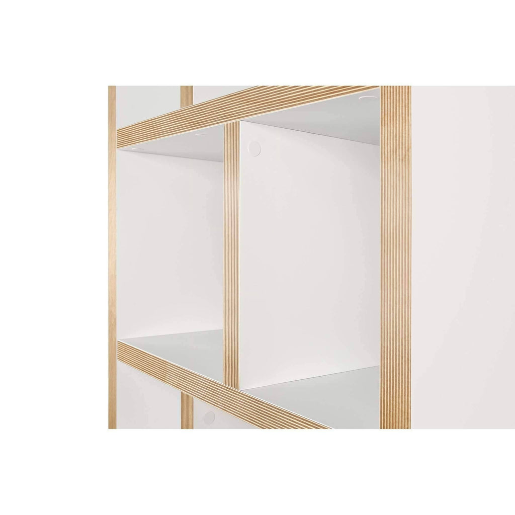 Pure White 5 Level Bookcase G558120