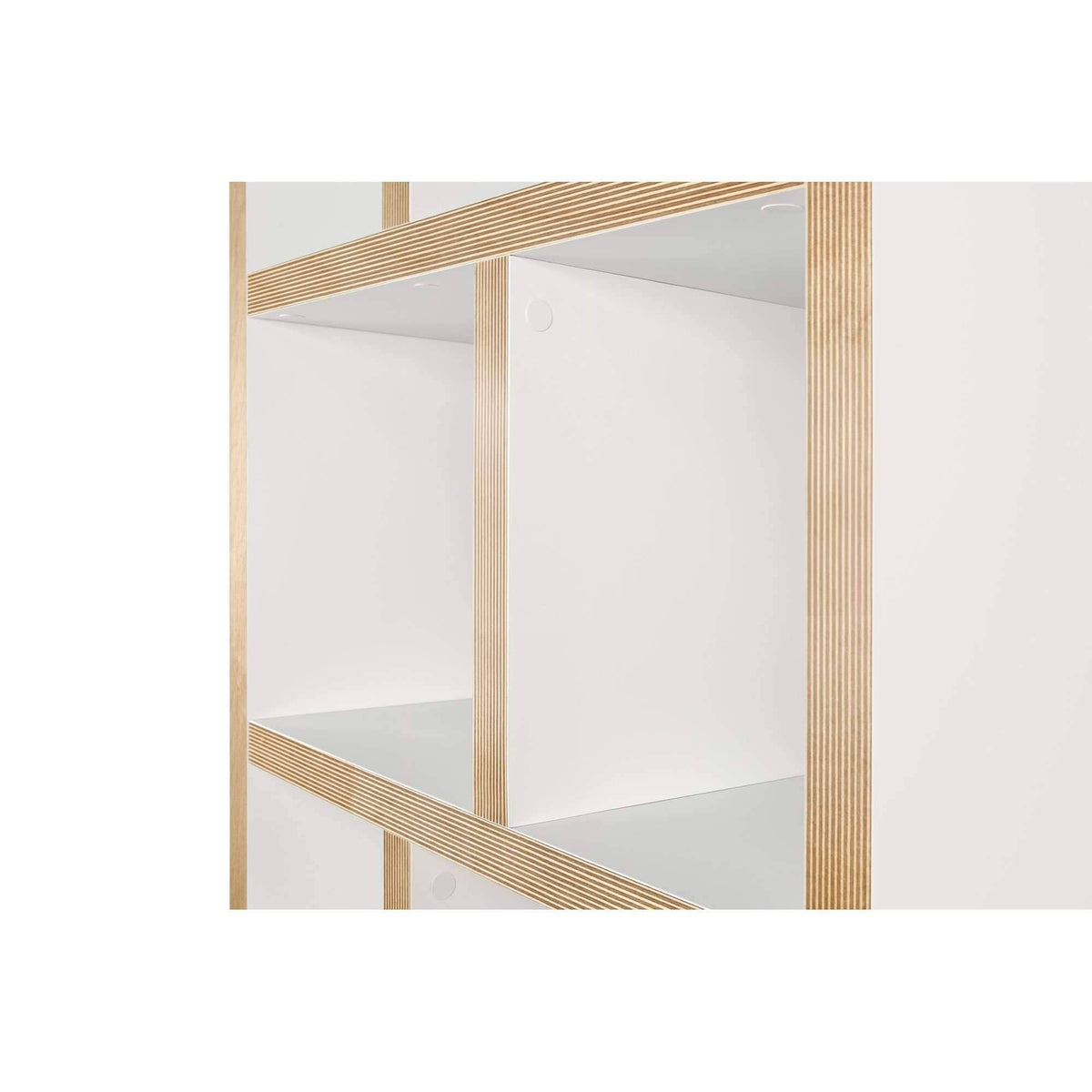 Pure White 5 Level Bookcase G558120