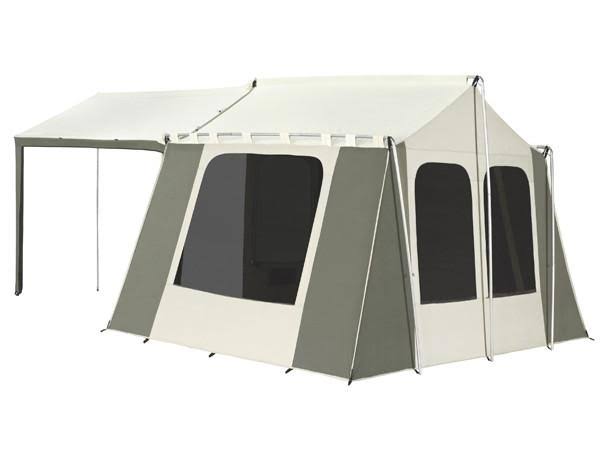 6-Person Cabin Tent with Deluxe Awning W2965