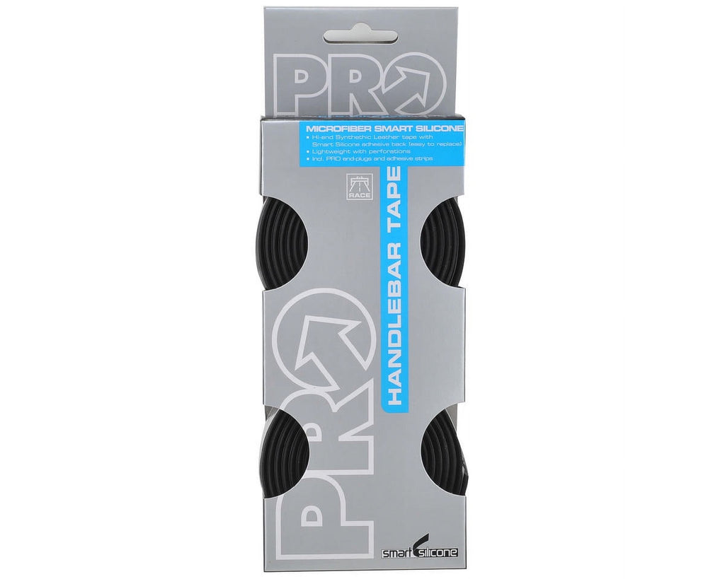 Black Microfiber Silicone Road Bike Bar Tape R6283