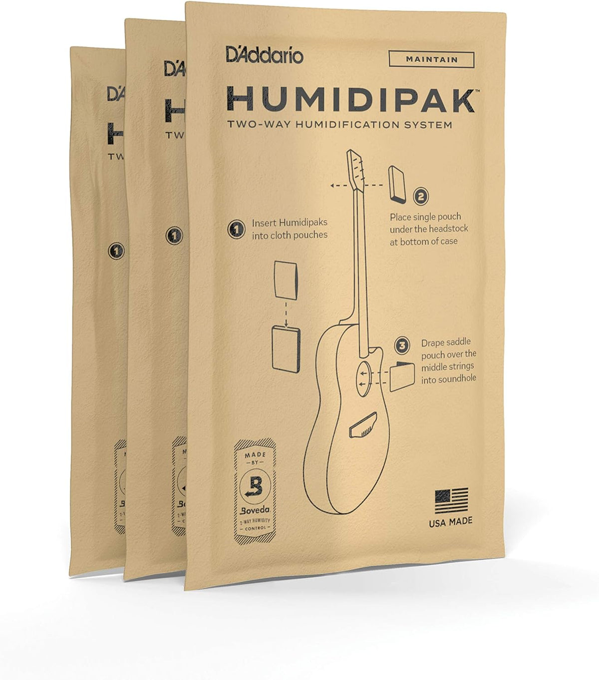 Guitar Humidifier Replacement Packets Pack of 2 R85212