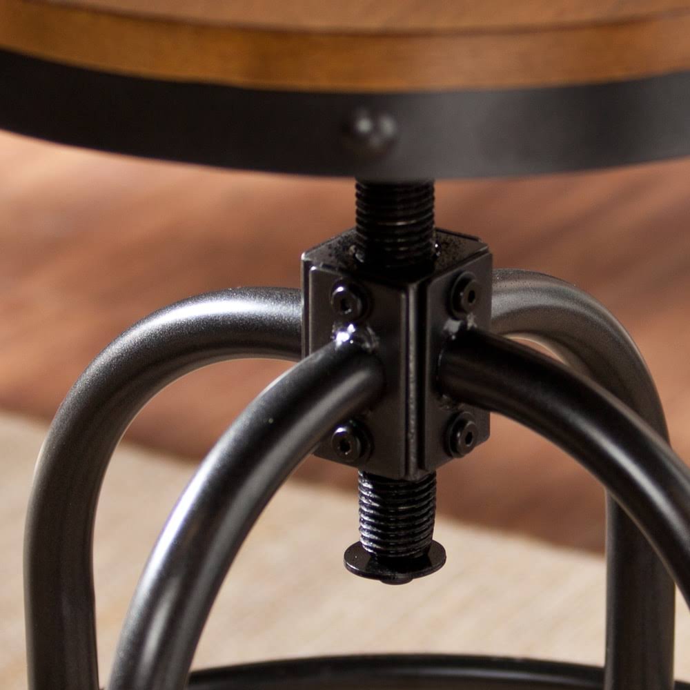Adjustable Industrial-style Stool O3670