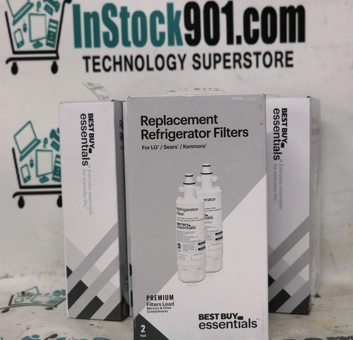 10-Pack Refigerator Water Filter B17124