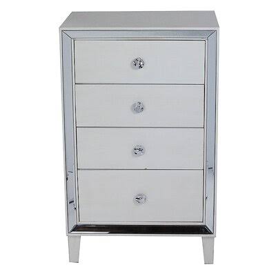 Antique White 4 Drawer Accent Chest G453