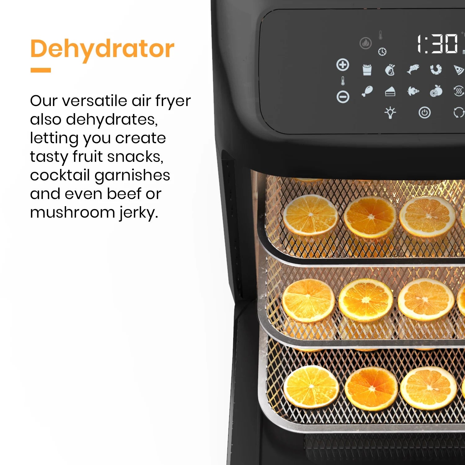 12.7 Quarts Large Air Fryer Toaster Oven with 19 Accessories Q2659