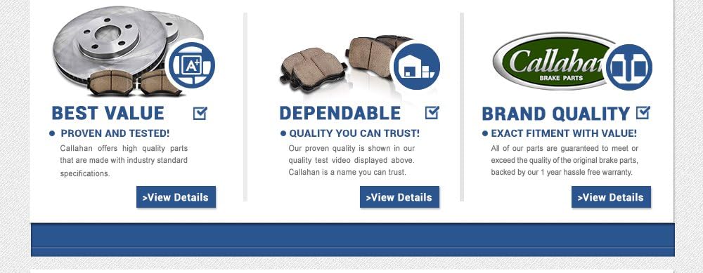 Premium Grade OE Semi-Loaded Caliper Assembly Pair Set F2730