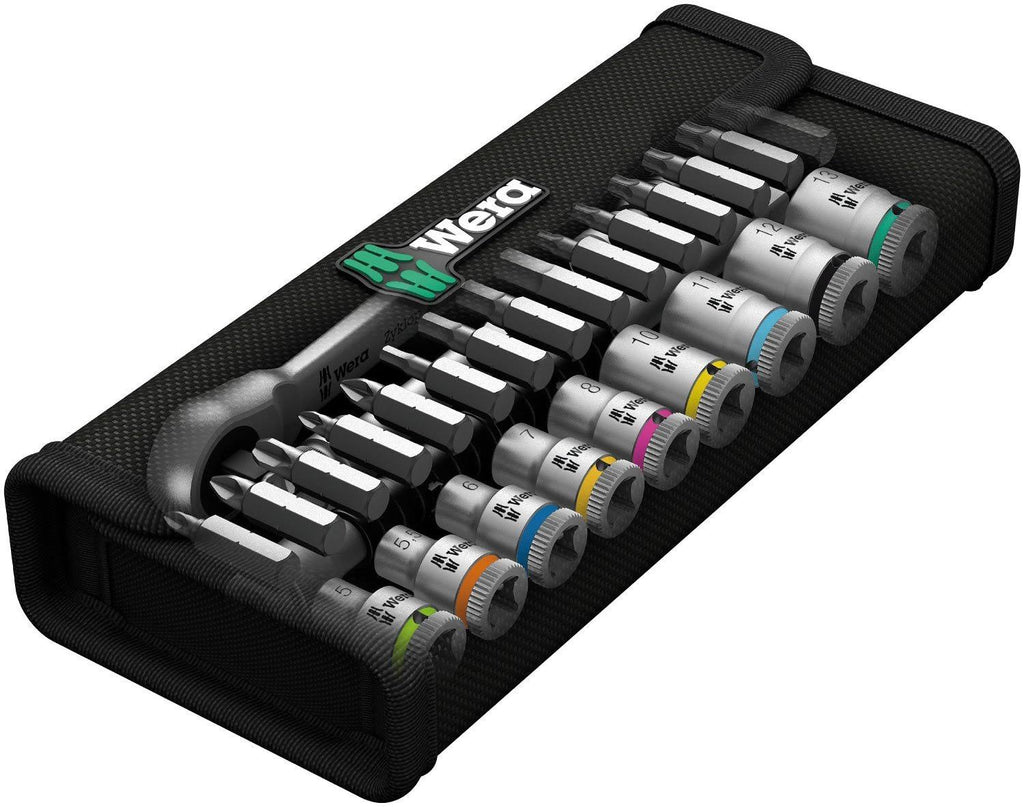 28 Piece Metric Ratchet Set with Push-Through Square H4479