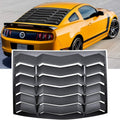 Rear Window Louver Windshield Sun Shade Cover (ABS Matte Black) F104292