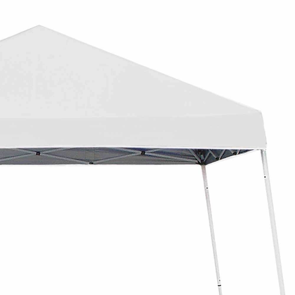 White Angled Leg Instant Canopy Tent Shelter T10094