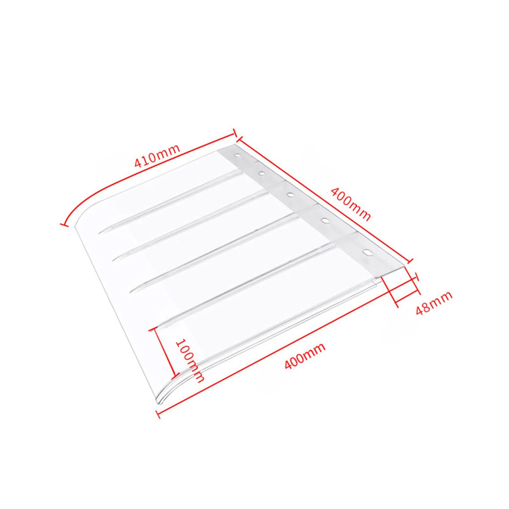 Window Canopy Cover No Pole Needed 40x40cm L3806