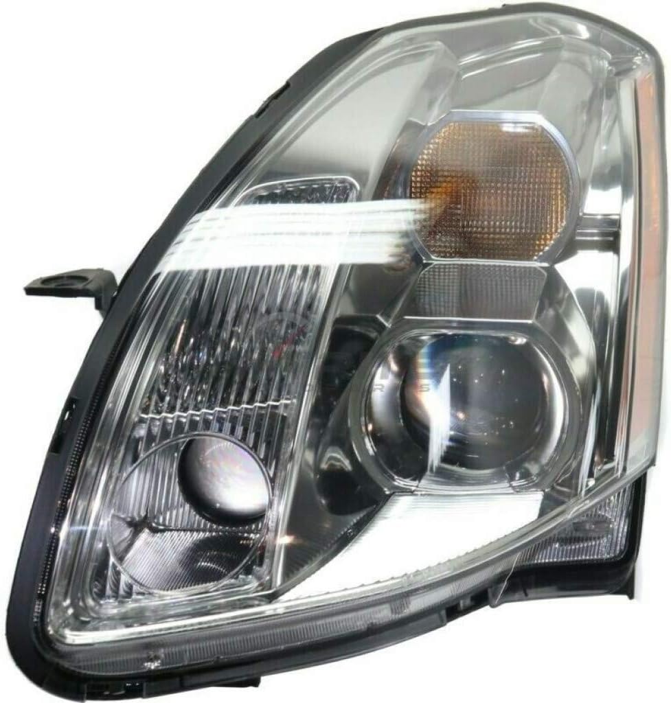 Headlight Assembly for Nissan Maxima 2004 2005 2006 Passenger Side Halogen U4923