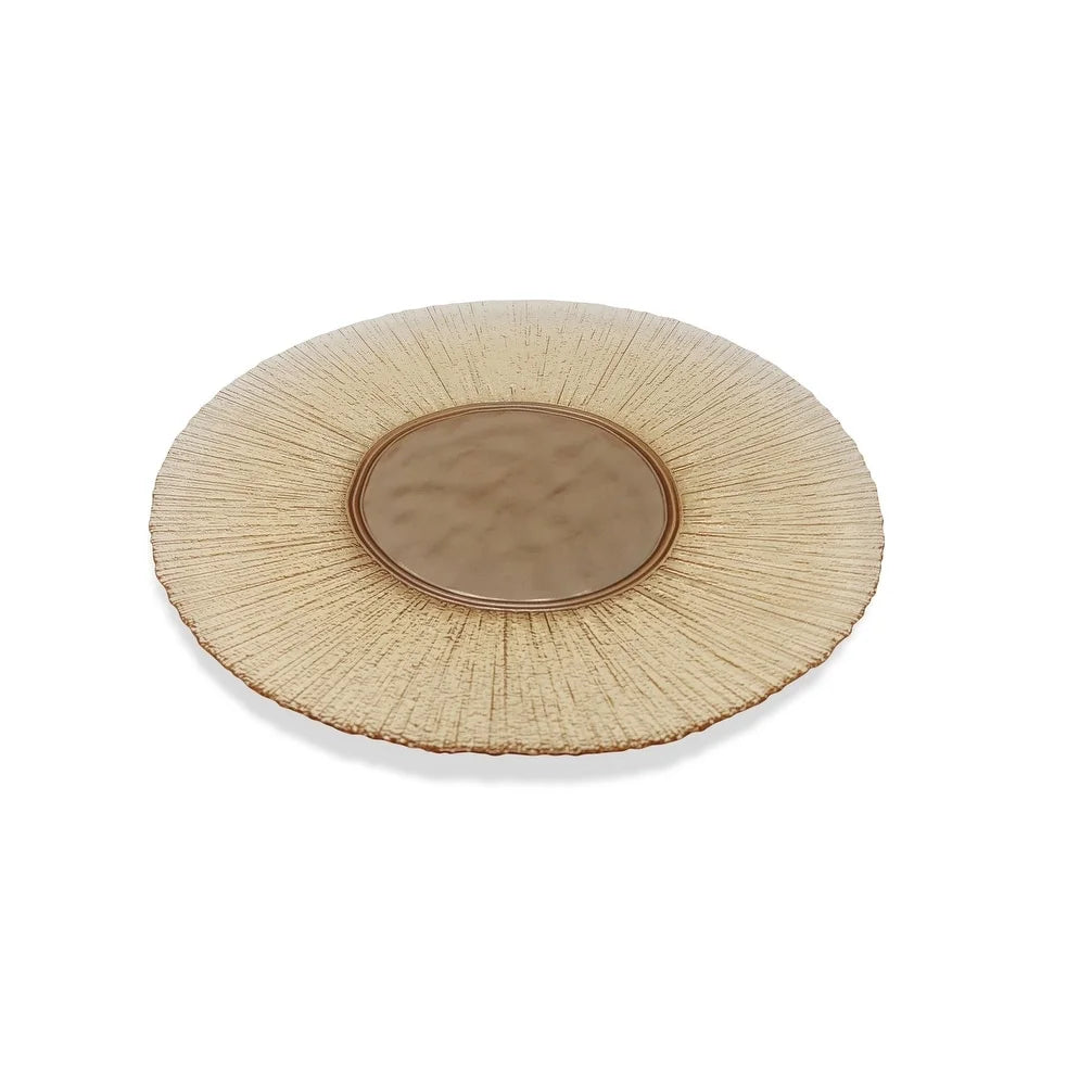Rosegold Set of 4 Chargers Y36820