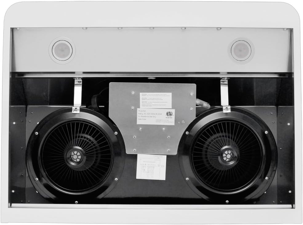 Stainless Steel Under Cabinet Range Hood with Baffle Filters H91651