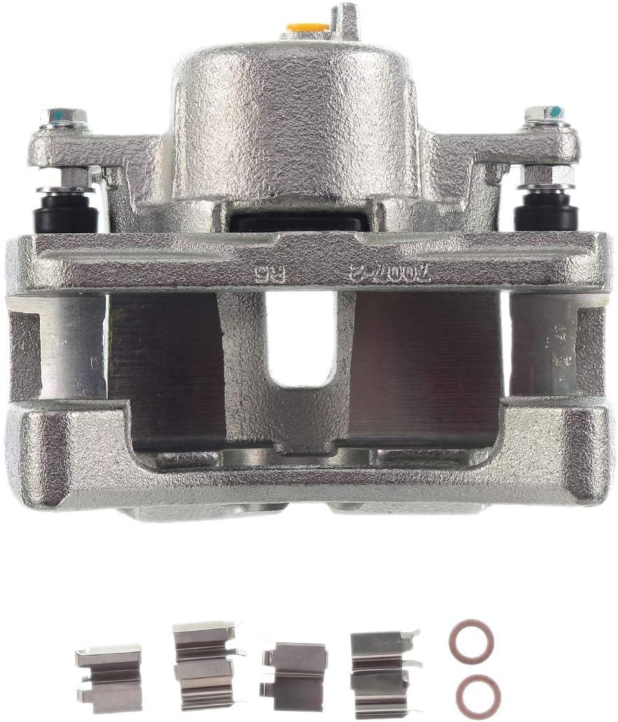 Disc Brake Caliper Assembly with Bracket Rear Left Driver Side Pack of 2 Y32277