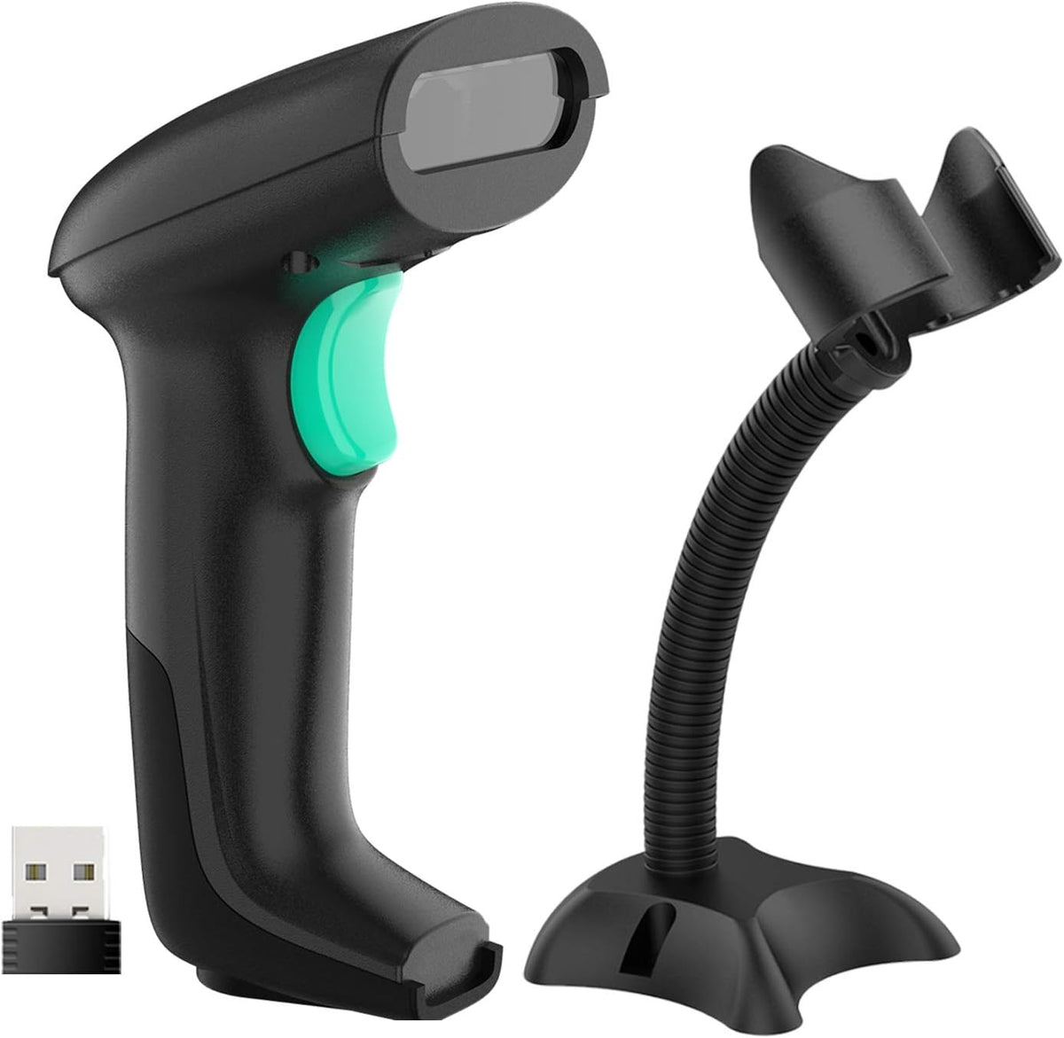 Wireless 2D Barcode Scanner with Hands-Free Stand W851490