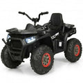 Black Kids Electric 4-Wheeler ATV Quad with MP3 and LED Lights Y163