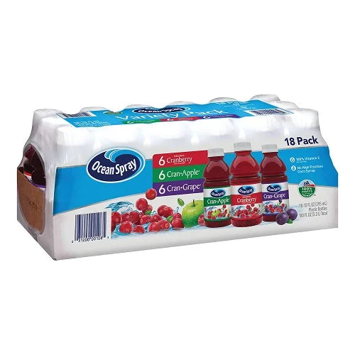 Ocean Spray Juice Drink Variety Pack (10oz / 18pk) O950