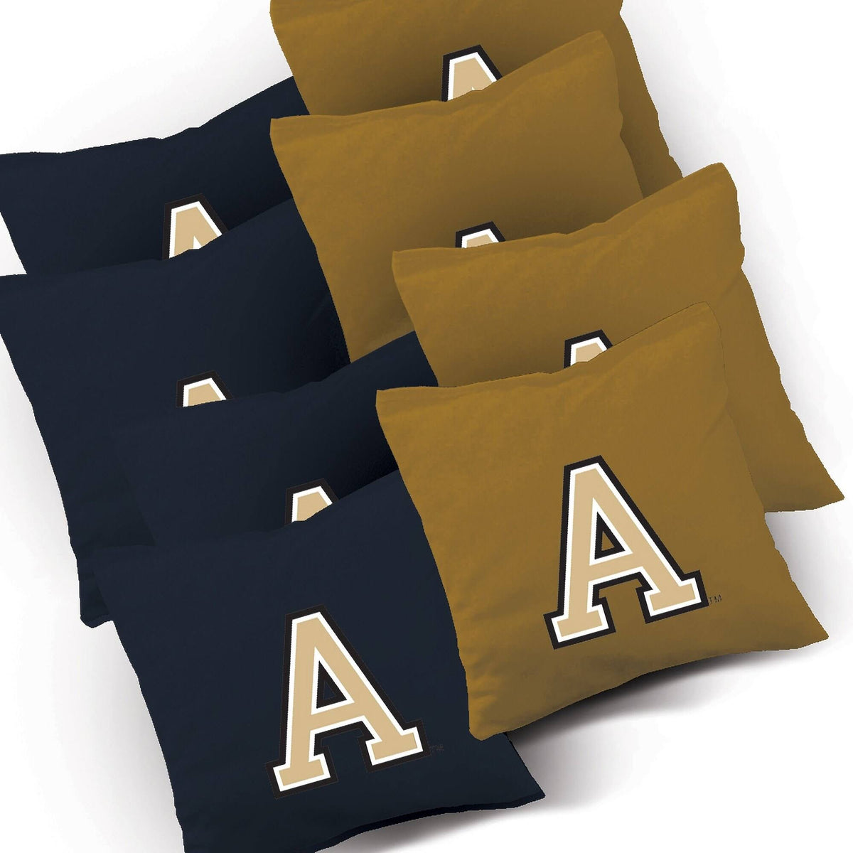 Army Black Knights Cornhole Set with 8 Team Logo Bags F19436
