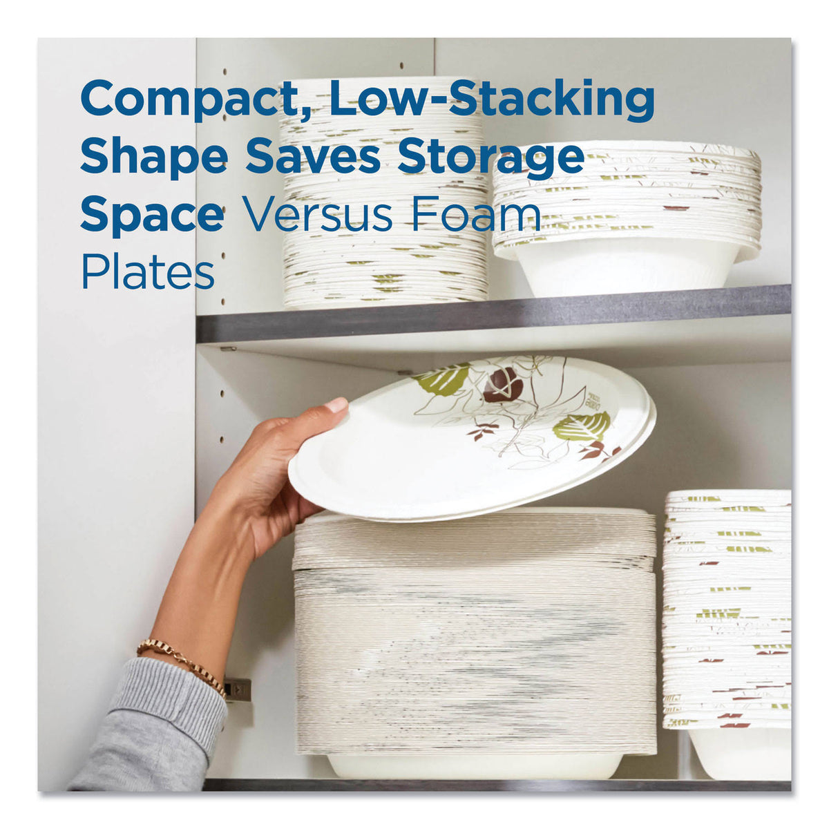 Disposable Plate 9.02 in Pack of 125 L84521