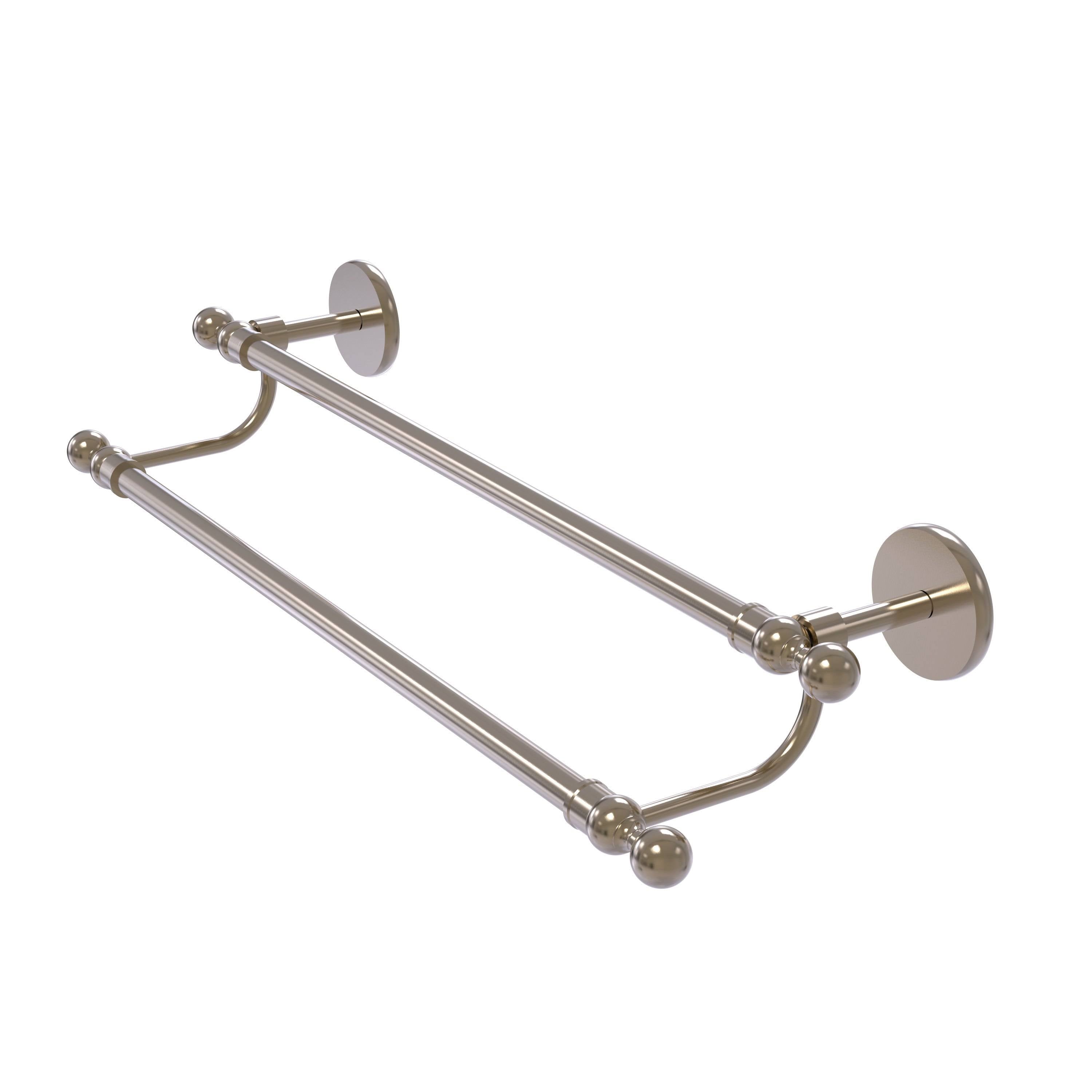 18 inch Double Towel Bar Satin Nickel Y993