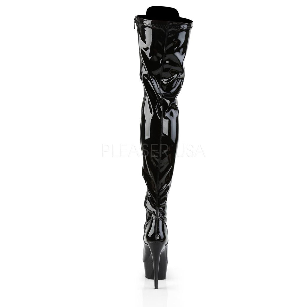 Black Str Patent Shoes C6793