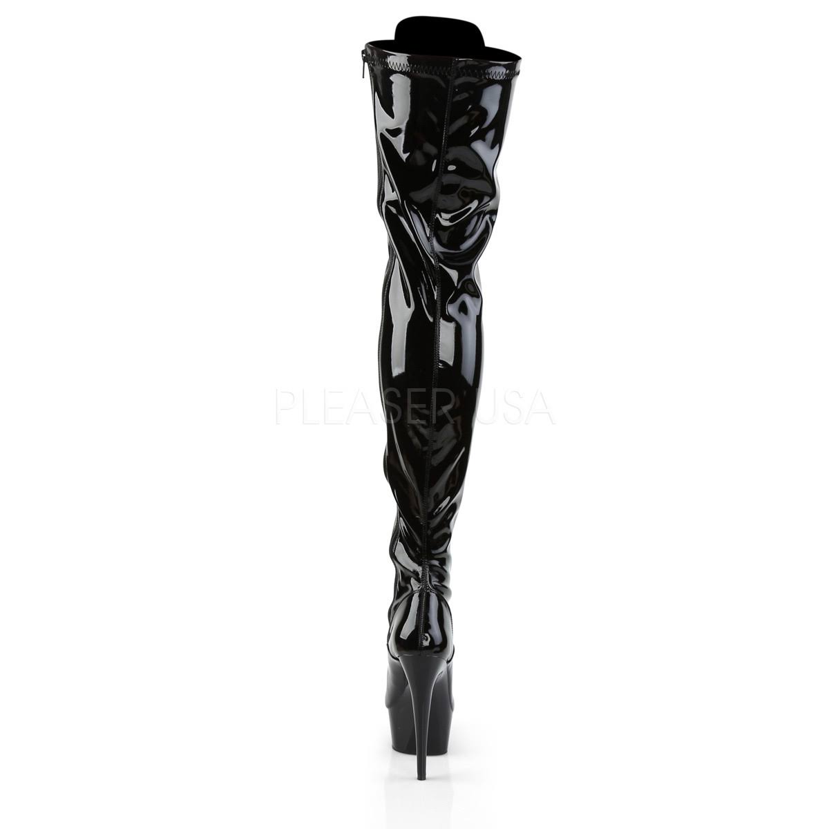 Black Str Patent Shoes C6793