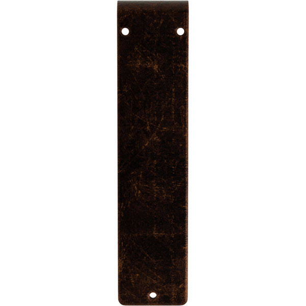 Wrought Iron Bracket Antiqued Copper Triple Center brace O31819