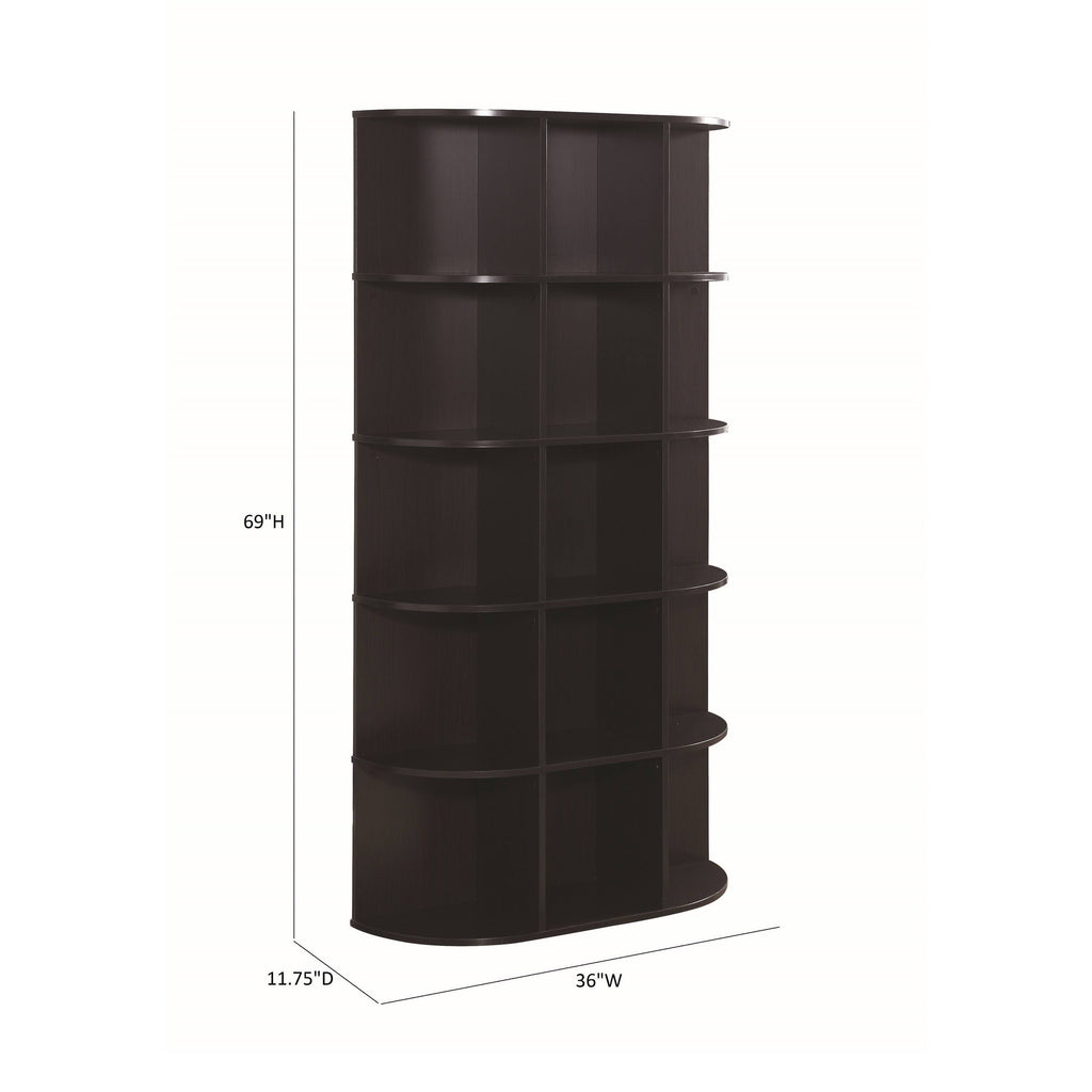 Cappuccino Finish Bookcase A1778