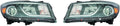 Kia Forte5 Headlight Assembly 2015 2018 Pair Halogen A823517