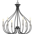 6-Light Candle-Style Chandelier C17385