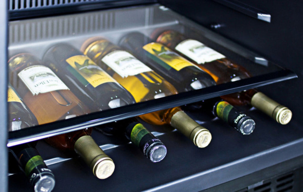 24 in. Outdoor Built-in All Refrigerator with Lock - Stainless Steel Y6090