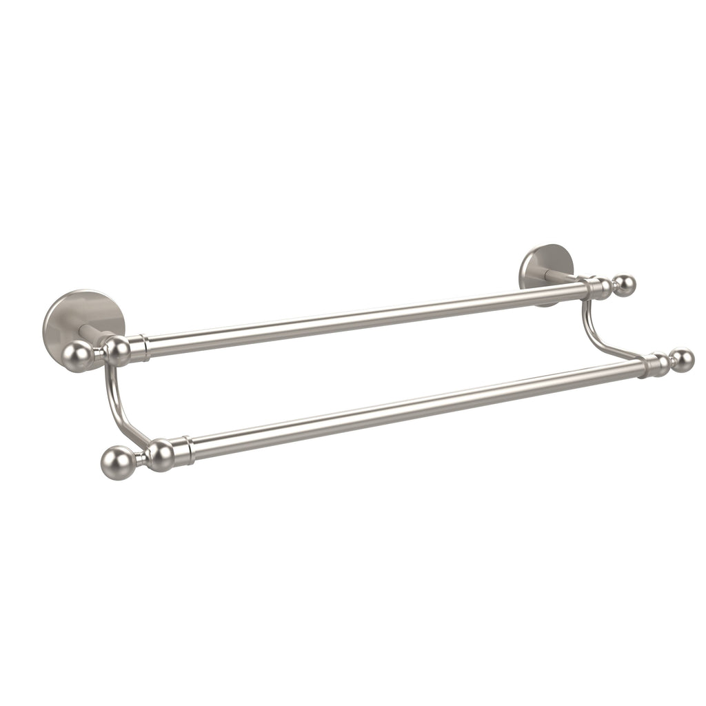 18 inch Double Towel Bar Satin Nickel Y993