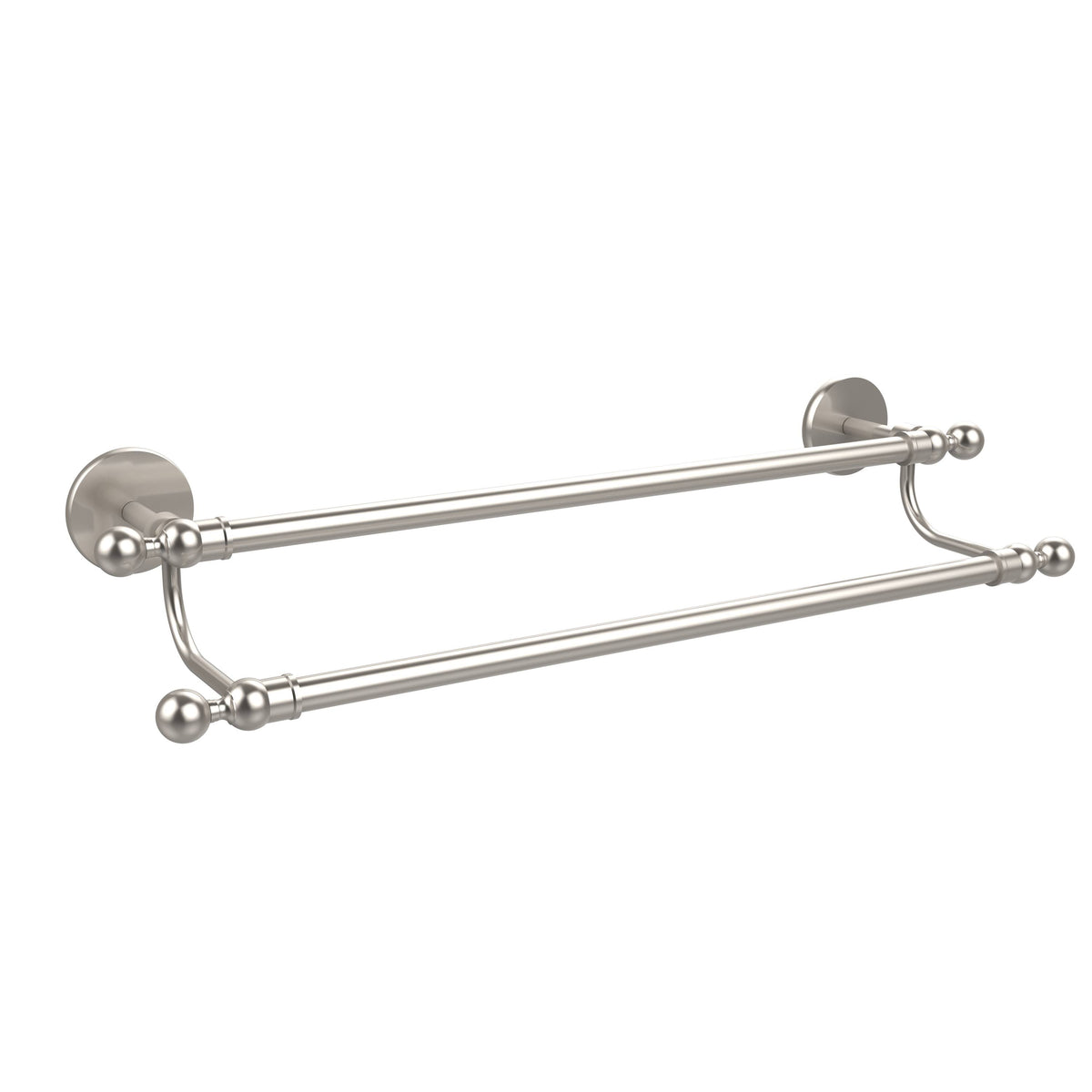 18 inch Double Towel Bar Satin Nickel Y993