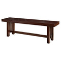 Cappuccino Wood Kitchen Dining Bench V869