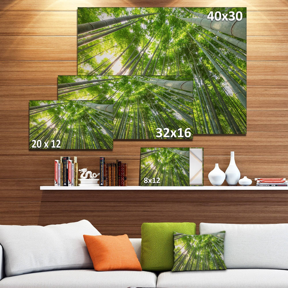 Oversized Forest Canvas Artwork Print H801735