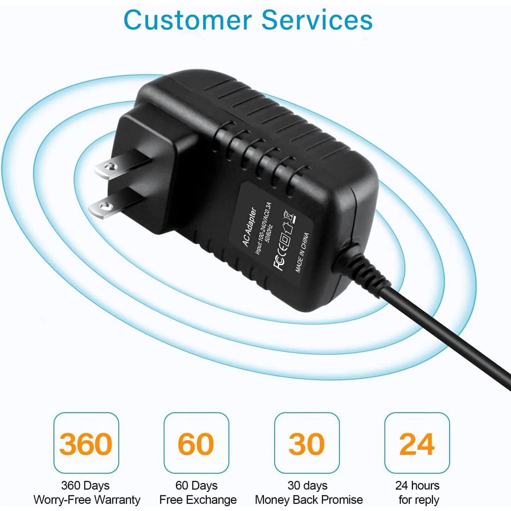AC Adapter Power Supply Cord Charger Z17938