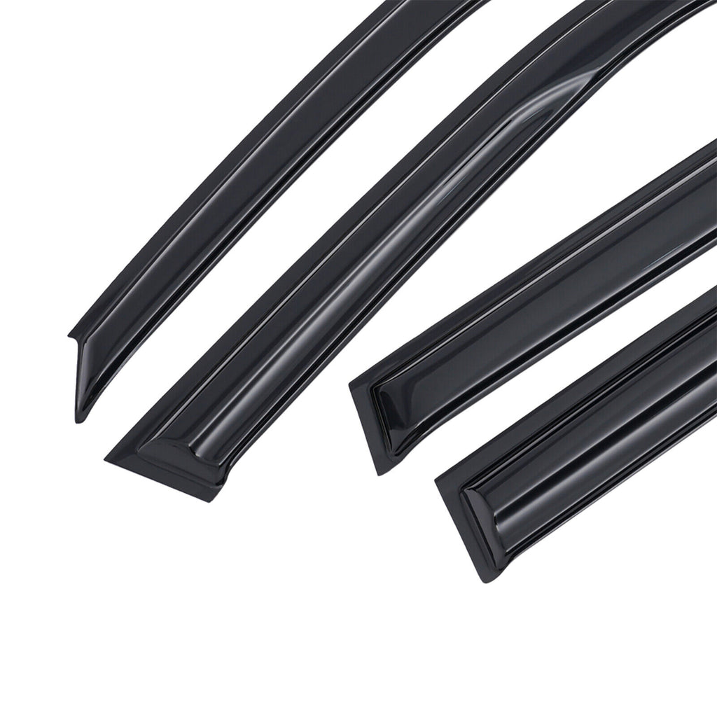 4x Window Guards Rain Guards Sunshade E4469