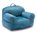 Velvet Memory Sponge Bean Bag Chair D5174