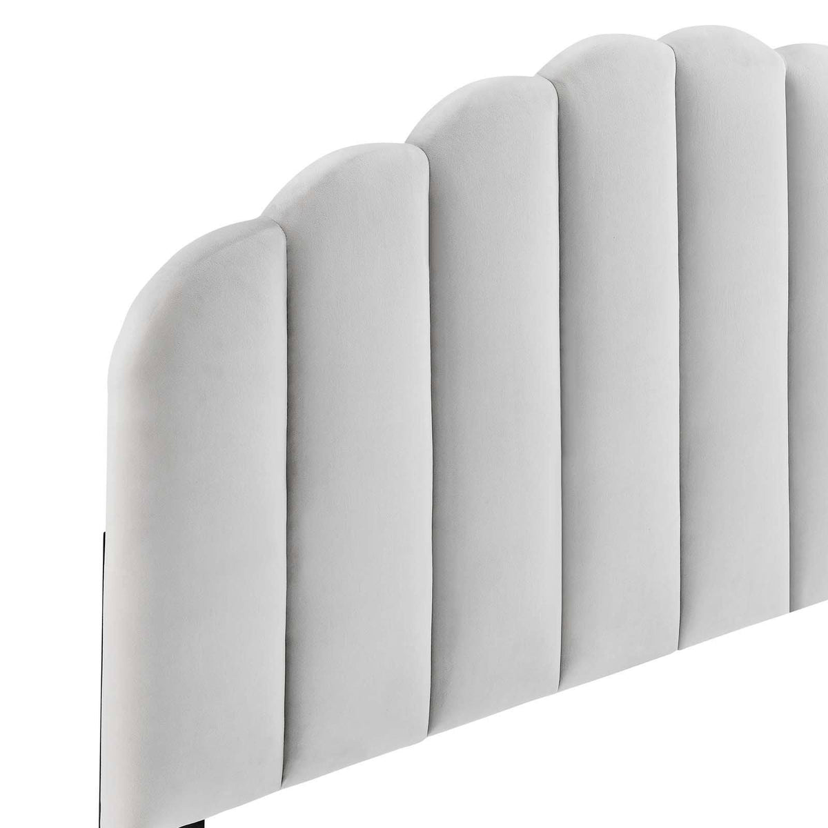 King California King Velvet Headboard U2241