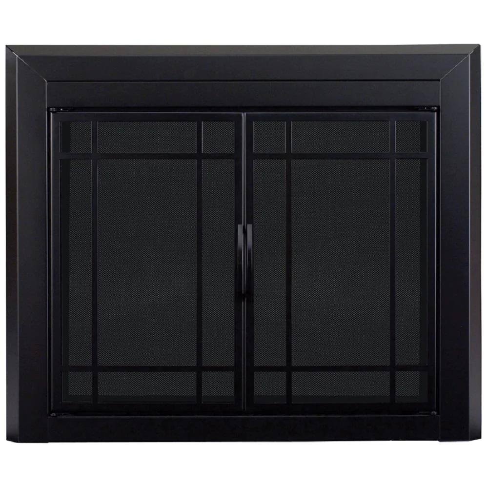 Small Glass Fireplace Doors W37640