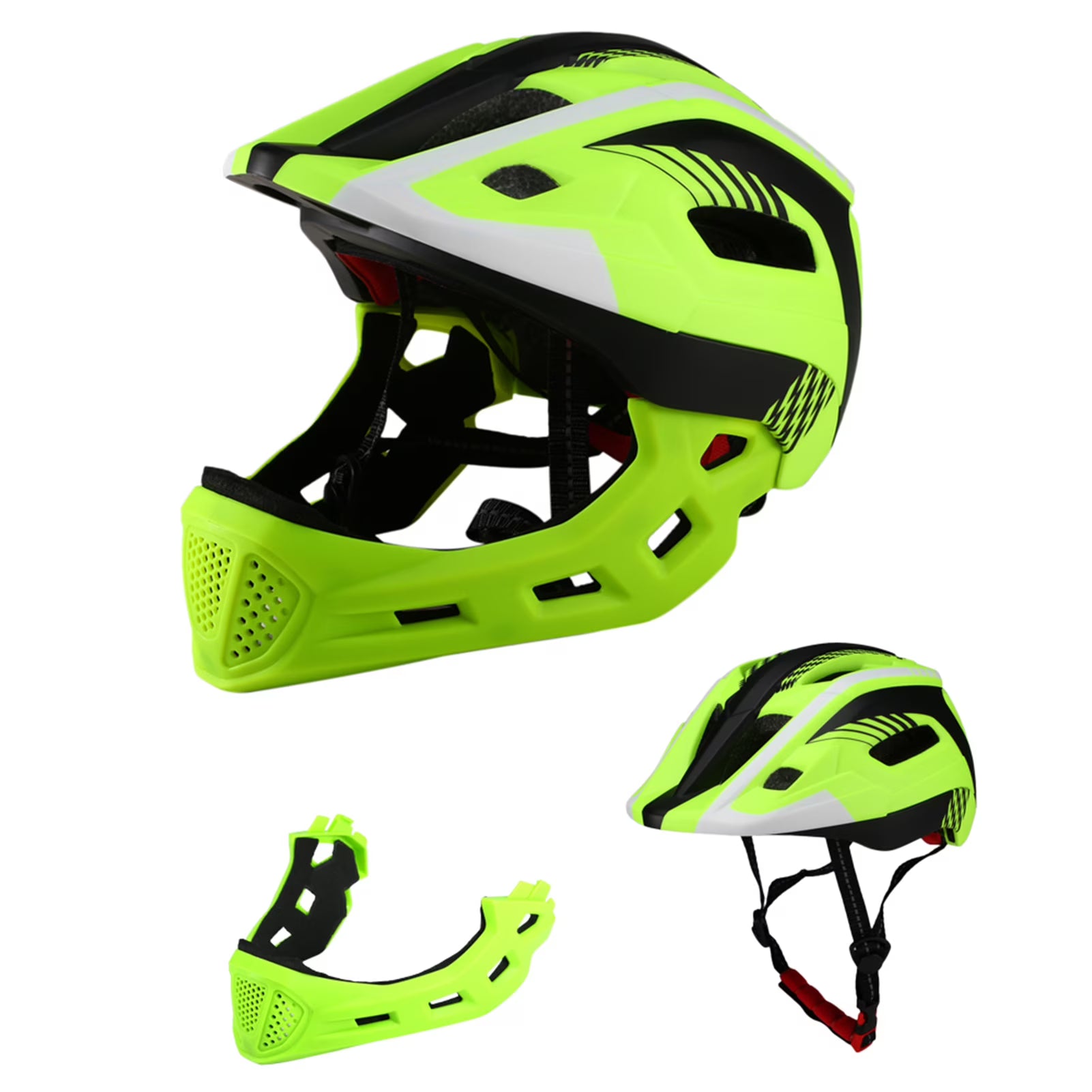 Detachable Full Face Bike Helmet B27705