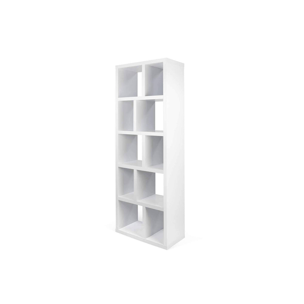 Pure White 5 Level Bookcase G558120